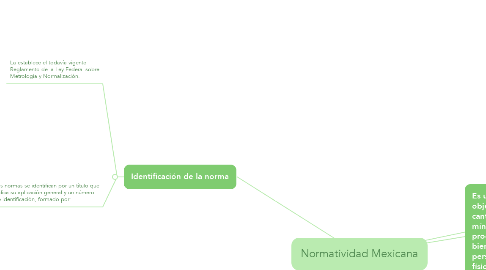 Mind Map: Normatividad Mexicana