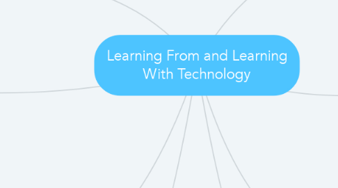 Mind Map: Learning From and Learning With Technology