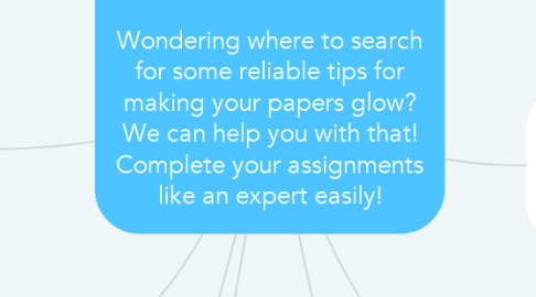 Mind Map: 9 Tips to Use to Make Your Papers Perfect    Wondering where to search for some reliable tips for making your papers glow? We can help you with that! Complete your assignments like an expert easily!