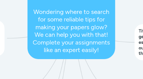 Mind Map: 9 Tips to Use to Make Your Papers Perfect    Wondering where to search for some reliable tips for making your papers glow? We can help you with that! Complete your assignments like an expert easily!