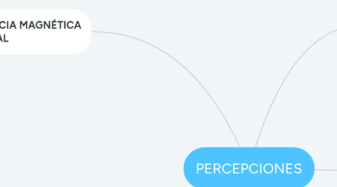 Mind Map: PERCEPCIONES