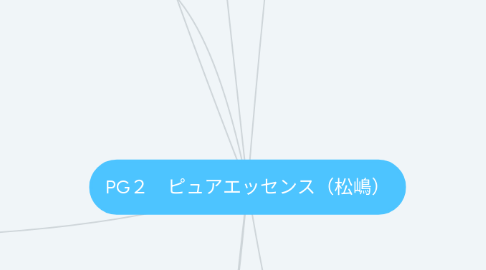 Mind Map: PG2 ピュアエッセンス(松嶋)