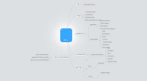 Mind Map: ERP