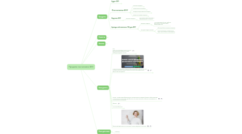 Mind Map: Продажи постановки ФУУ