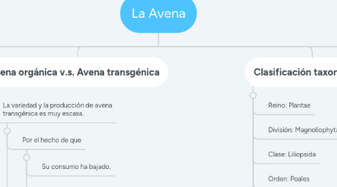 Mind Map: La Avena