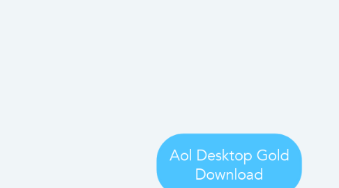 Mind Map: Aol Desktop Gold Download