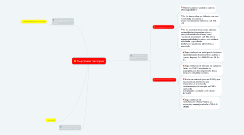 Mind Map: Empresário Irregular