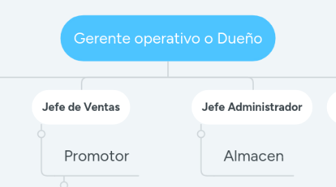 Mind Map: Gerente operativo o Dueño