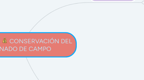 Mind Map: CONSERVACIÓN DEL VENADO DE CAMPO