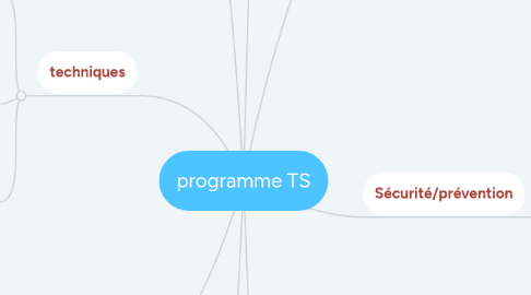 Mind Map: programme TS