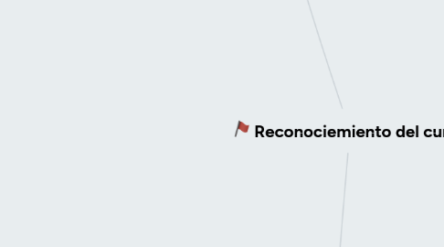 Mind Map: Reconociemiento del curso