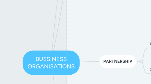 Mind Map: BUSSINESS ORGANISATIONS