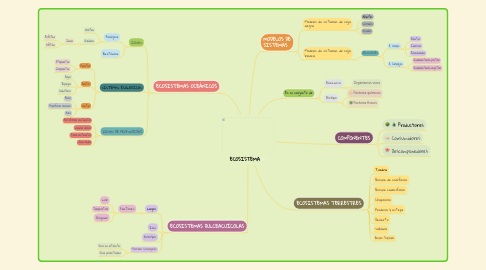 Mind Map: ECOSISTEMA