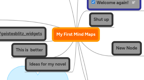 Mind Map: My First Mind Maps