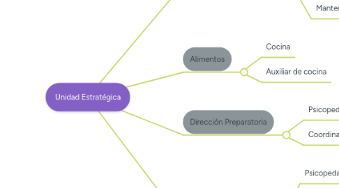 Mind Map: Unidad Estratégica