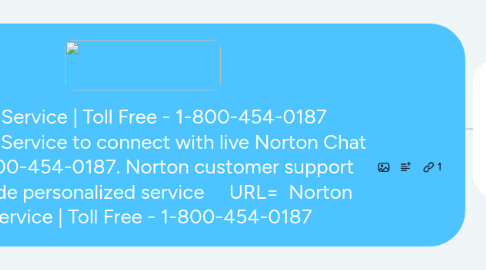 Mind Map: Norton Customer Service | Toll Free - 1-800-454-0187         Norton Customer Service to connect with live Norton Chat or Helpline +1-800-454-0187. Norton customer support specialists provide personalized service     URL=  Norton Customer Service | Toll Free - 1-800-454-0187