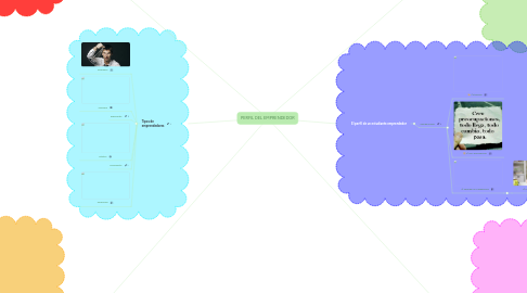 Mind Map: PERFIL DEL EMPRENDEDOR