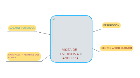 Mind Map: VISITA DE ESTUDIOS A BANDURRIA