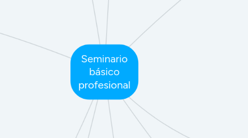 Mind Map: Seminario básico profesional