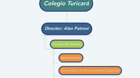 Mind Map: Colegio Turicará