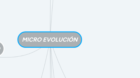 Mind Map: MICRO EVOLUCIÓN