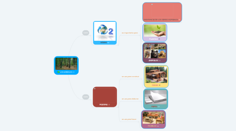 Mind Map: LOS ARBOLES