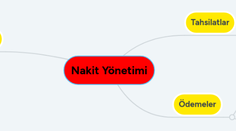 Mind Map: Nakit Yönetimi