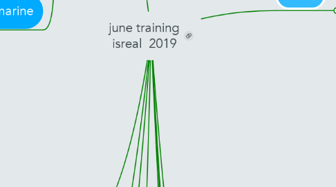 Mind Map: june training isreal  2019
