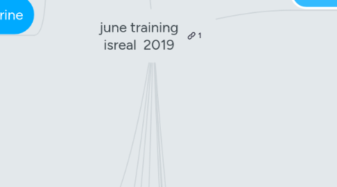 Mind Map: june training isreal 2019