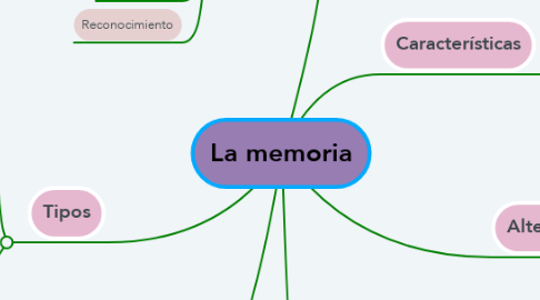 Mind Map: La memoria