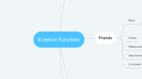 Mind Map: Everlive Function