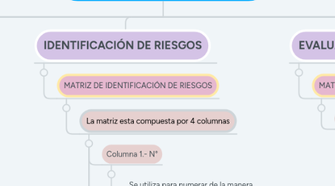 Mind Map: EVALUACIÓN DE RIESGOS