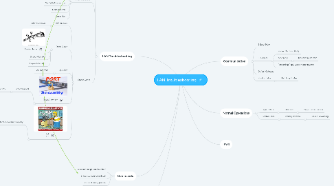 Mind Map: LAN Troubleshooting