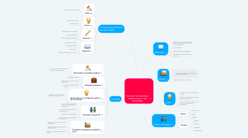 Mind Map: Servicios Farmacéuticos- Stefanie Espina Luna 201603990