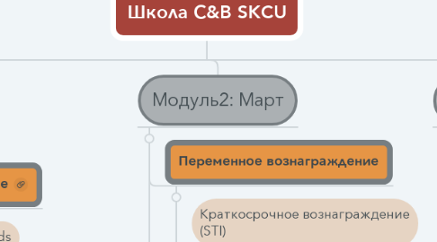 Mind Map: Школа С&B SKCU
