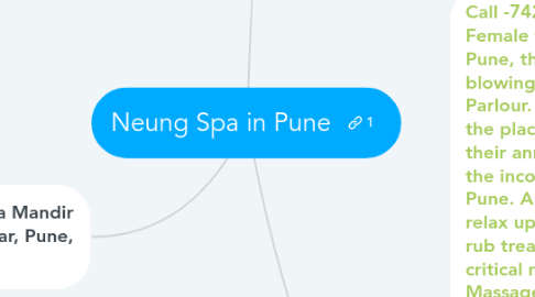 Mind Map: Neung Spa in Pune