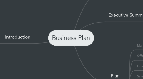 Mind Map: Business Plan