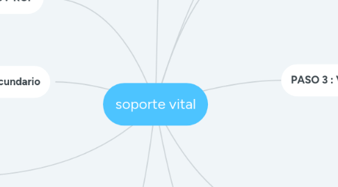 Mind Map: soporte vital