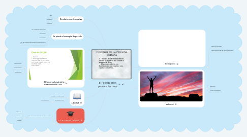 Mind Map: El Pecado en la persona humana