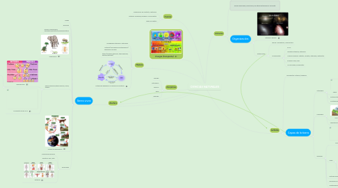 Mind Map: CIENCIAS NATURALES