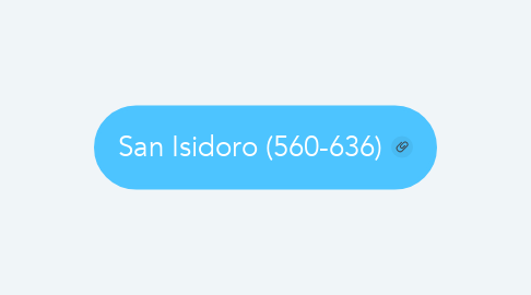 Mind Map: San Isidoro (560-636)