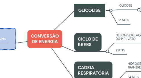 Mind Map: CONVERSÃO DE ENERGIA