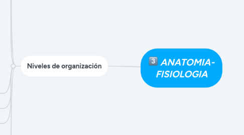 Mind Map: ANATOMIA- FISIOLOGIA