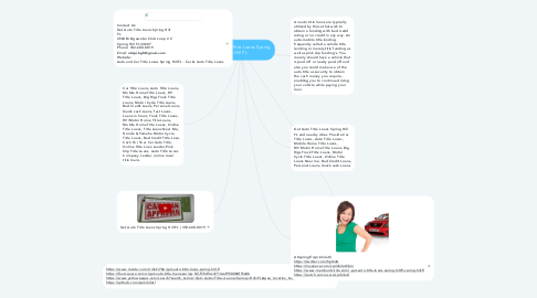 Mind Map: Get Auto Title Loans Spring Hill FL