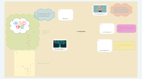 Mind Map: LA REALIDAD