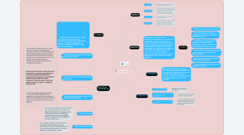 Mind Map: SEGMENTACIÓN DE MERCADOS