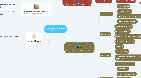Mind Map: An Overview of Financial Management