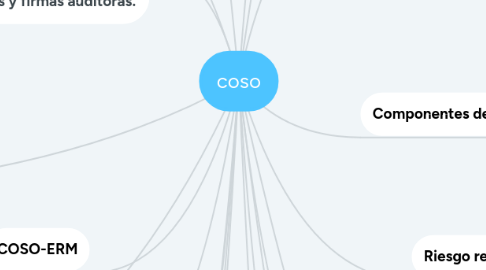 Mind Map: coso