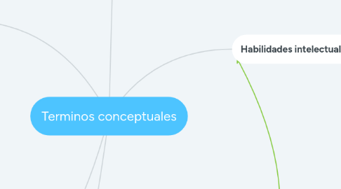 Mind Map: Terminos conceptuales