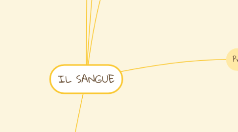 Mind Map: IL SANGUE